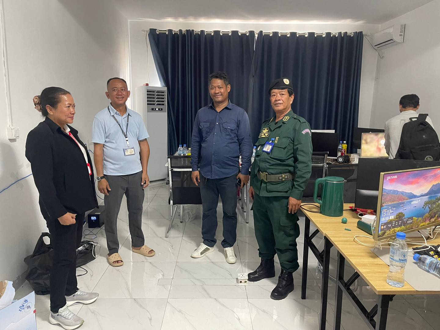 សកម្មភាព បង្ក្រាបជនជាតិចិន២៥នាក់ ស្រីម្នាក់, ជនជាតិមីយ៉ាន់ម៉ា០៥នាក់ ស្រីម្នាក់