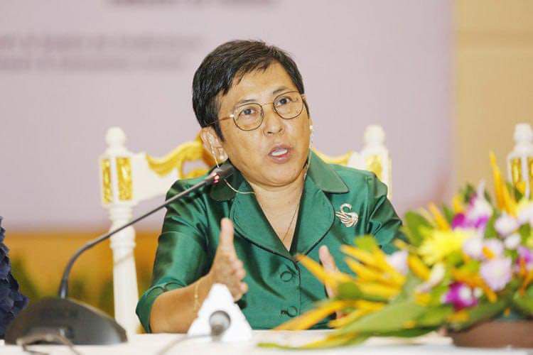 លោកស្រី ភឿង សកុណា រដ្ឋមន្រ្តីក្រសួងវប្បធម៌