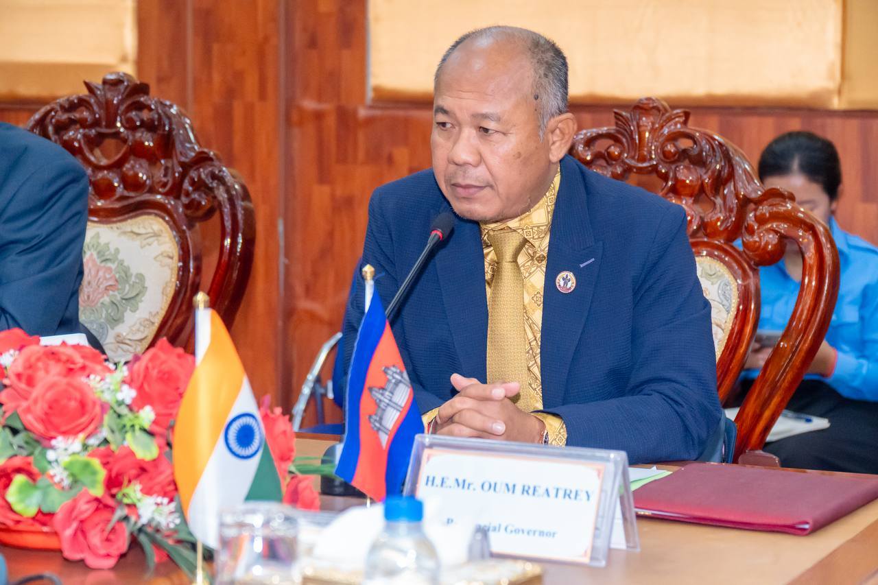 លោក អ៊ុំ រាត្រី អភិបាលខេត្តបន្ទាយមានជ័យ។&nbsp;&nbsp;