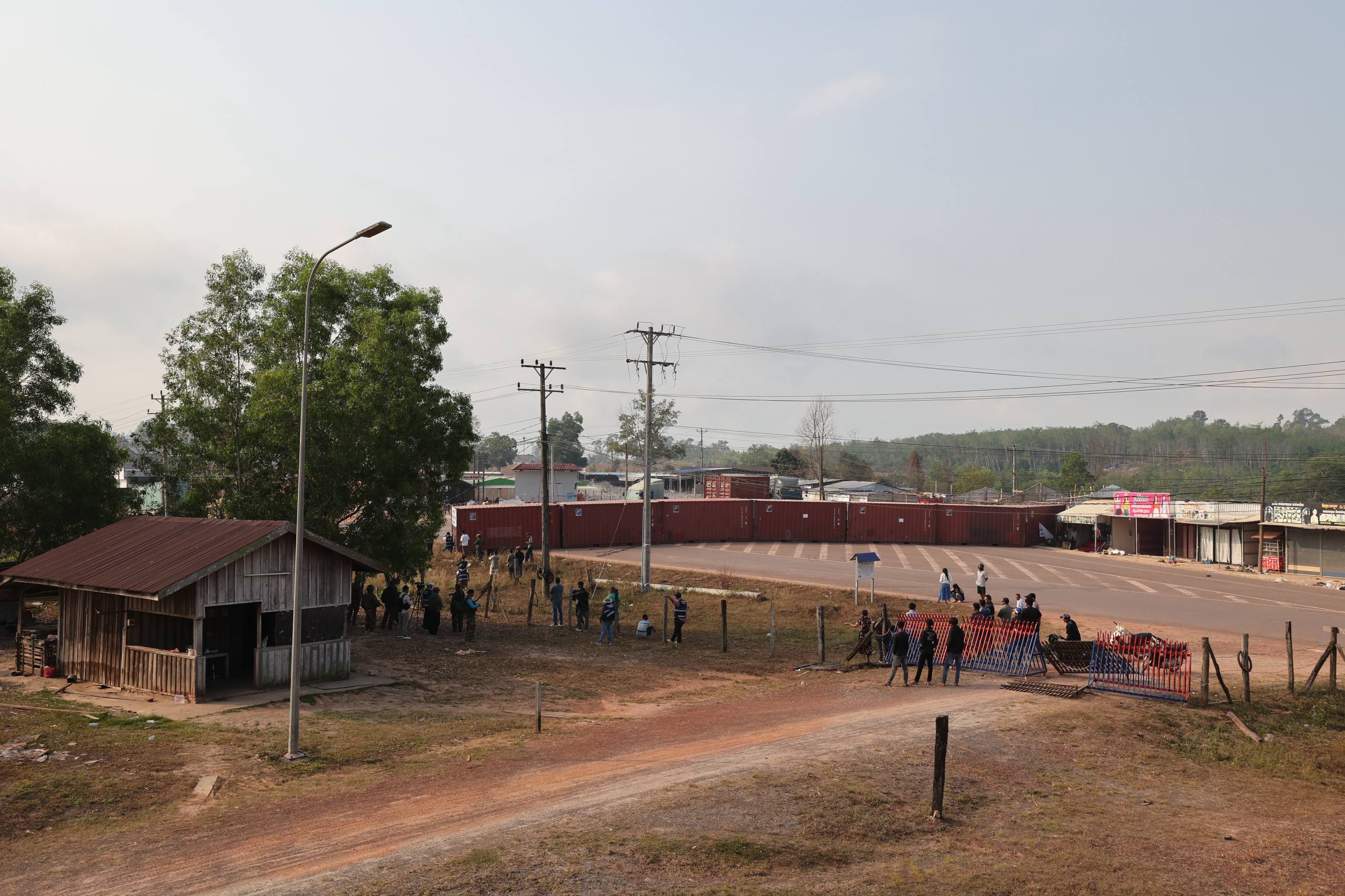 ទូកុងតឺន័រ ចាប់ពីចំណុចភ្លុកដំរី រហូតដល់ ច្រកព្រំដែនជ័យជំនះ។ រូបភាព៖ ទីភ្នាក់ងារសារព័ត៌មានកម្ពុជា (AKP)