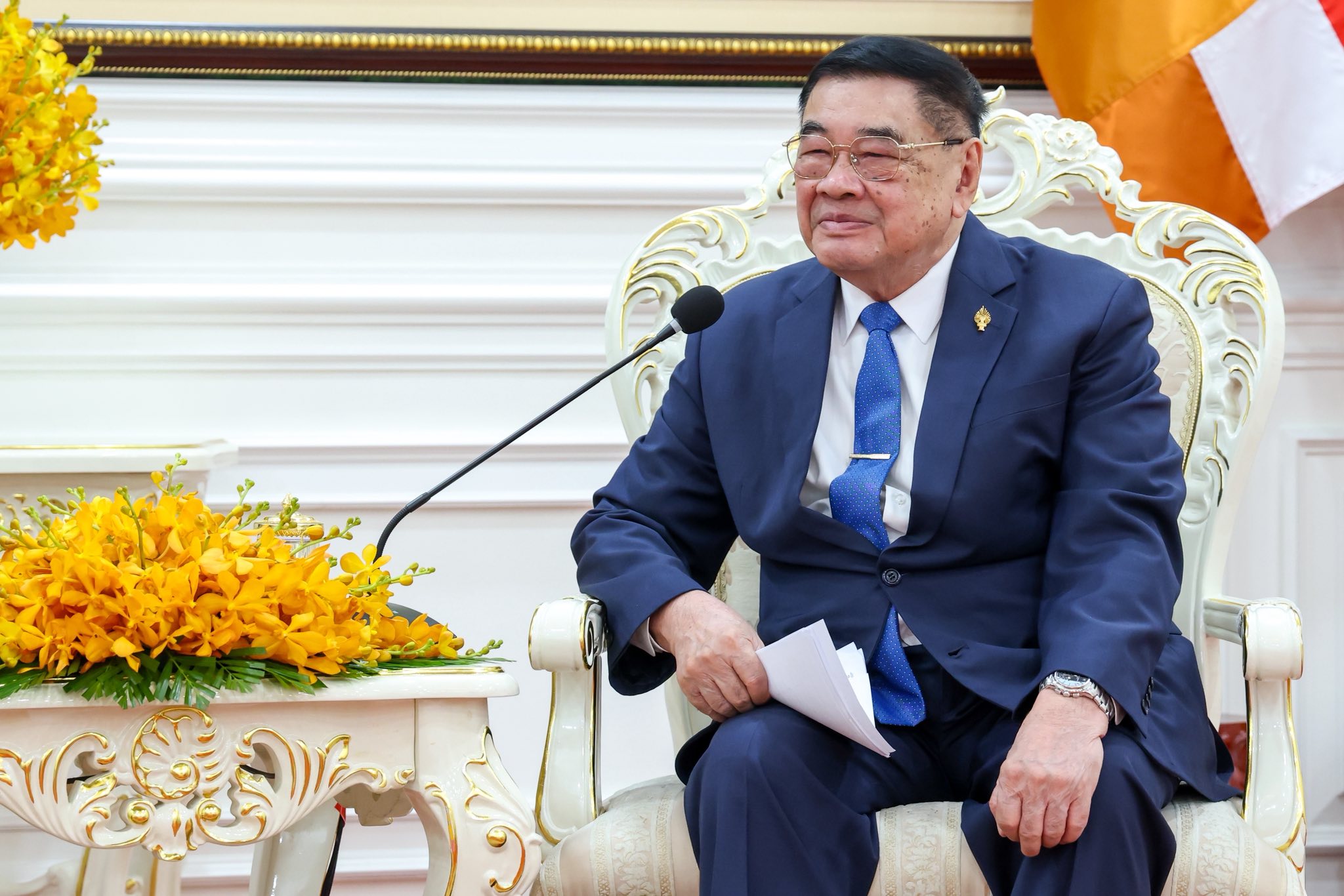 លោក ជាម យៀប អនុប្រធានទី១ នៃរដ្ឋសភា។ រូបភាព៖ រដ្ឋសភា