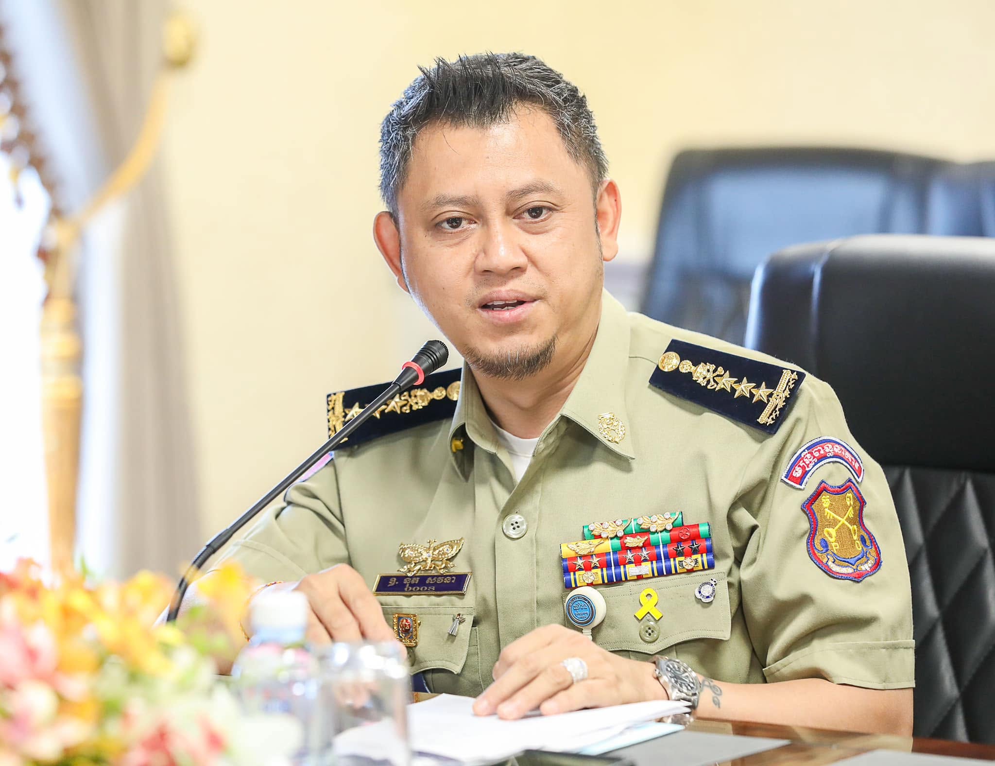 &nbsp;លោក នុត សាវនា ប្រធានមណ្ឌលអប់រំកែប្រែទី១&nbsp;&nbsp;