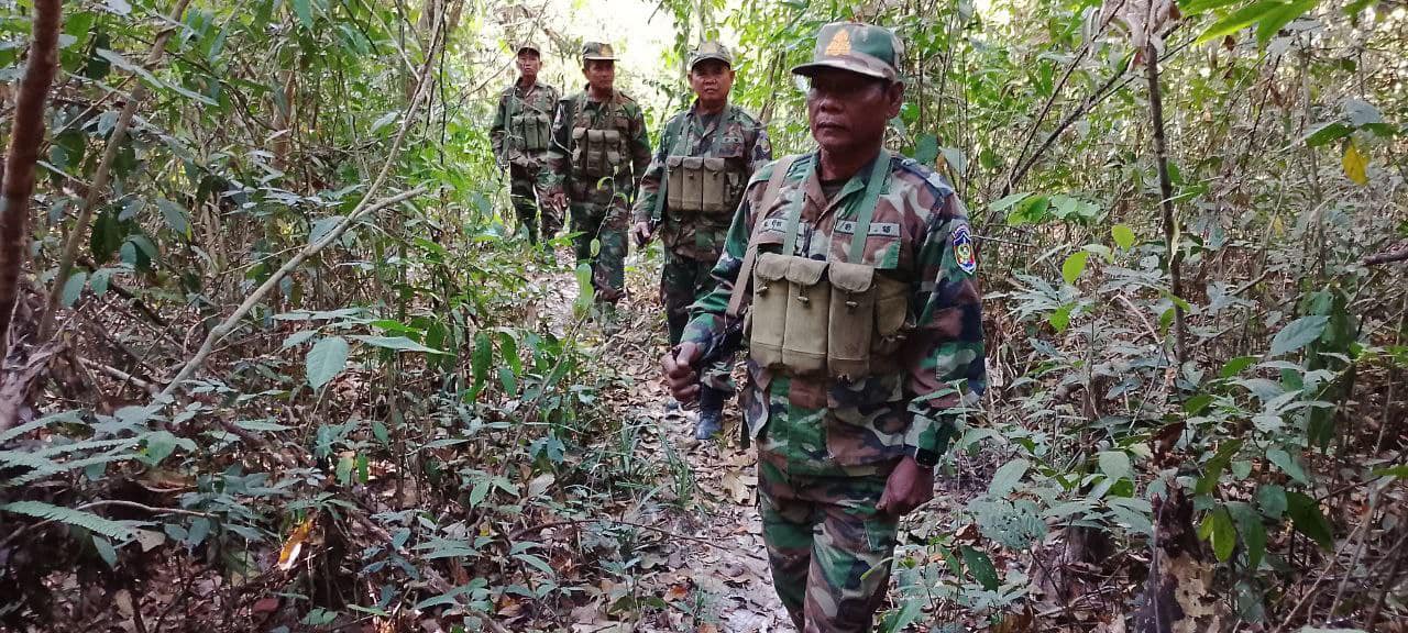 យោធាការពារព្រំដែនខេត្តកោះកុង