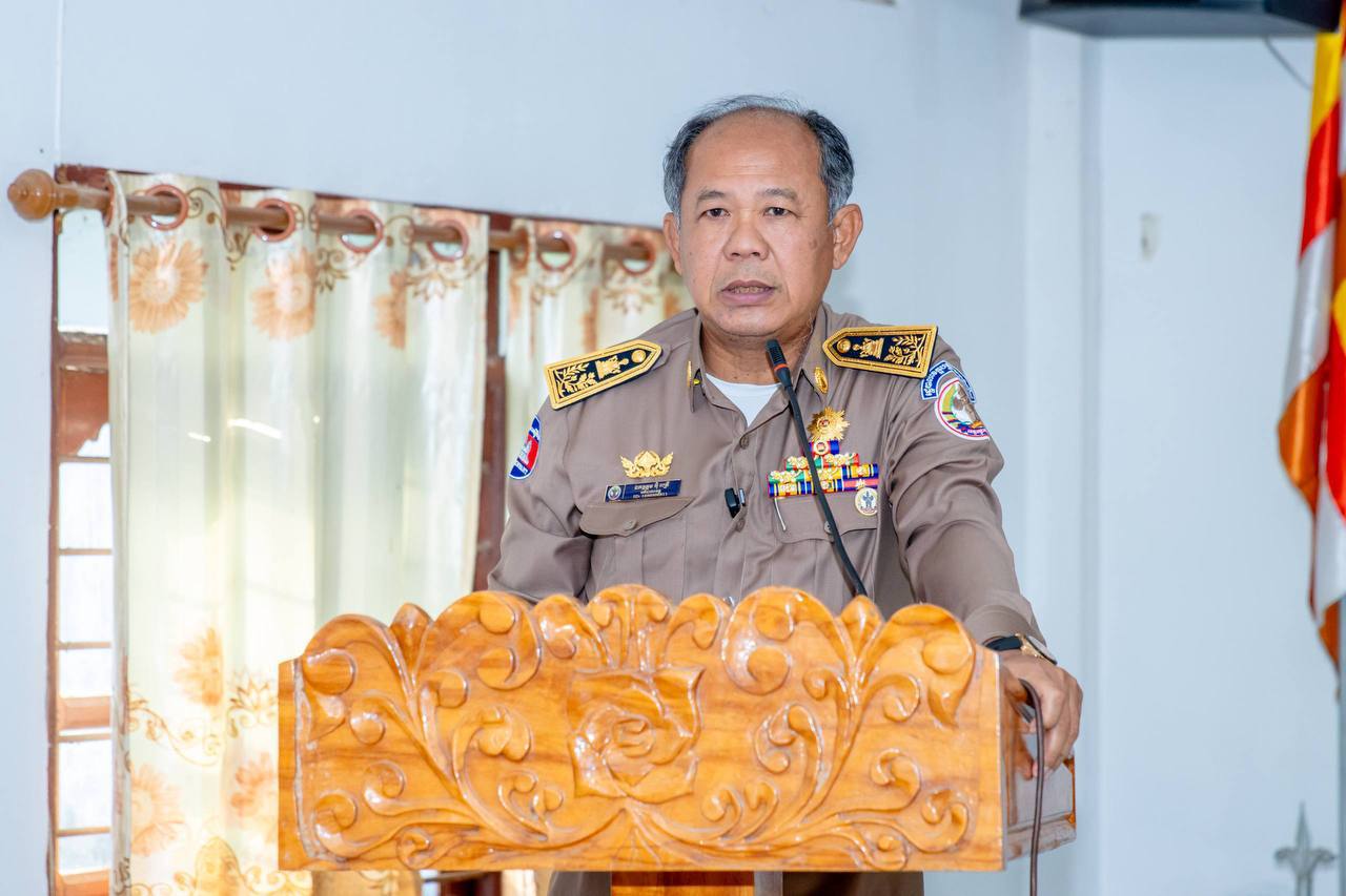 លោក អ៊ុំ រាត្រី អភិបាល នៃគណៈអភិបាលខេត្តបន្ទាយមានជ័យ