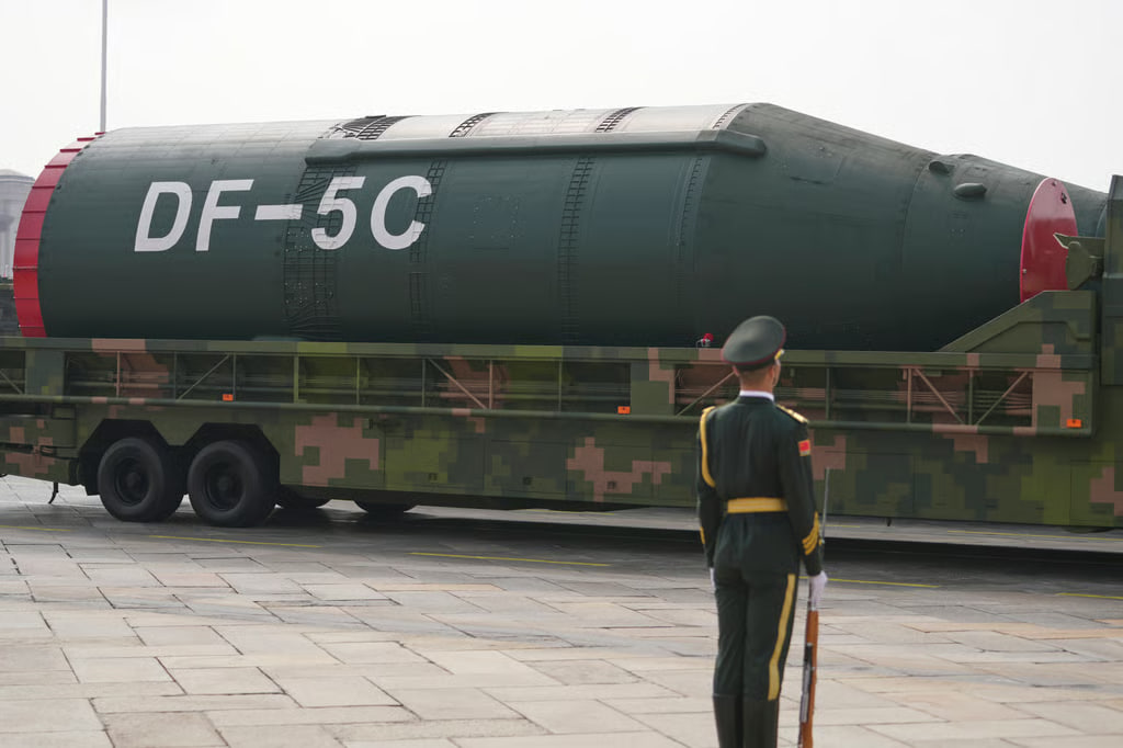 មីស៊ីលផ្លោងអន្តរទ្វីប DF-5C, រូបភាព៖ AP