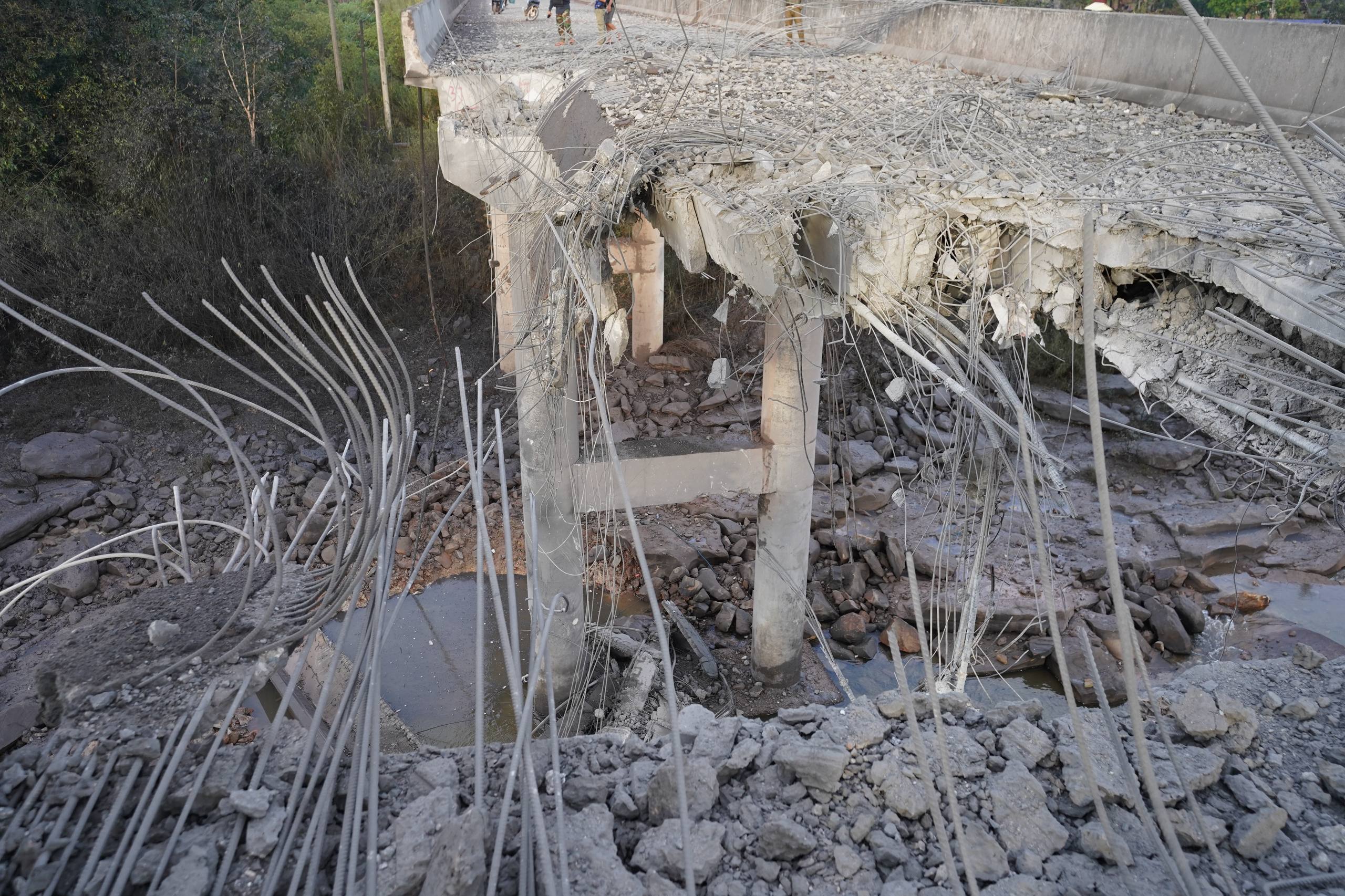 ស្ពានជ័យជំនះ ឬហៅថា ស្ពានមេទឹក។ រូបភាព៖ ទីភ្នាក់ងារព័ត៌មានកម្ពុជា(AKP)