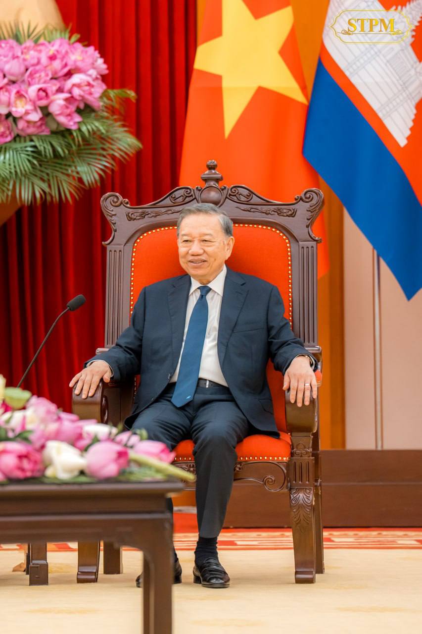 លោក តូ ឡឹម ប្រធានរដ្ឋនៃសាធារណរដ្ឋសង្គមនិយមវៀតណាម និងជាអគ្គលេខាធិការបក្សកុម្មុយនីស្ត