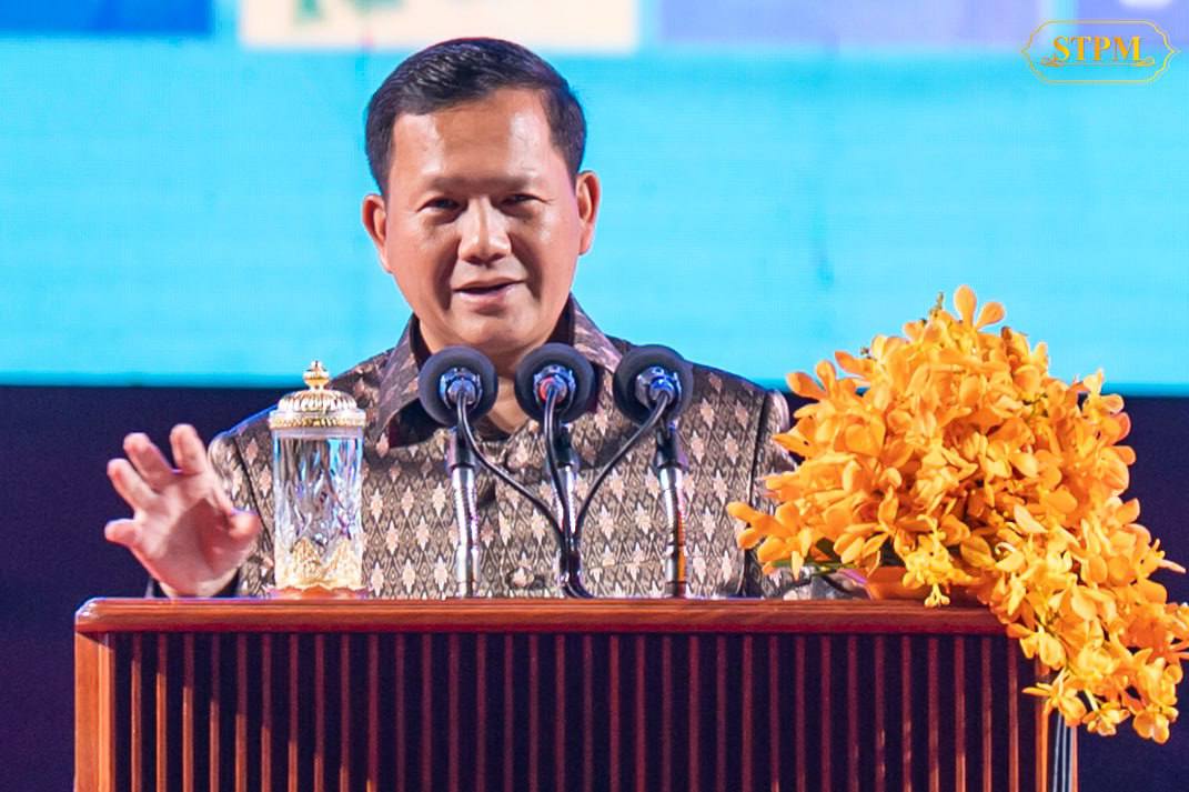 សម្ដេចធិបតីហ៊ុន ម៉ាណែត នាយករដ្ឋមន្រ្តីនៃកម្ពុជា ថ្លែងក្នុងពិធីបើកព្រឹត្តិការណ៍បុណ្យទន្លេលើកទី៩ នៅខេត្តតាកែវ&nbsp;