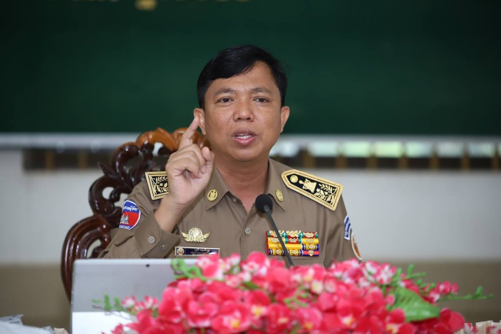 លោក ស្រី សុភក្ត្រ័ អភិបាលរងខេត្តកំពង់ចាម និងជាអ្នកនាំពាក្យ&nbsp;