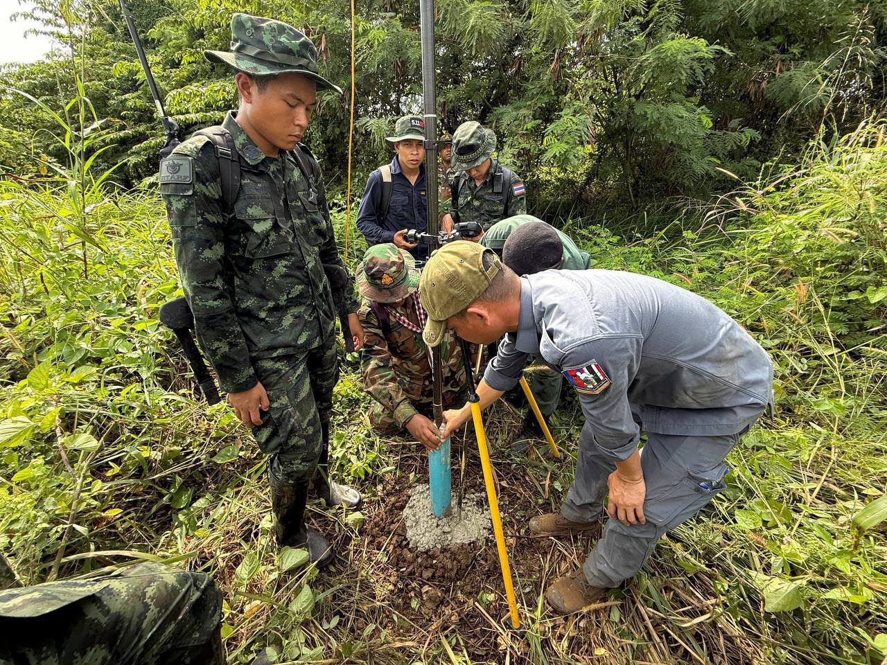 កម្ពុជា-ថៃ ចុះបោះបង្គោលបណ្ដោះអាសន្ន នៅភូមិសាស្រ្តស្រុកកំរៀង ខេត្តបាត់ដំបង កាលពីពេលកន្លងទៅ