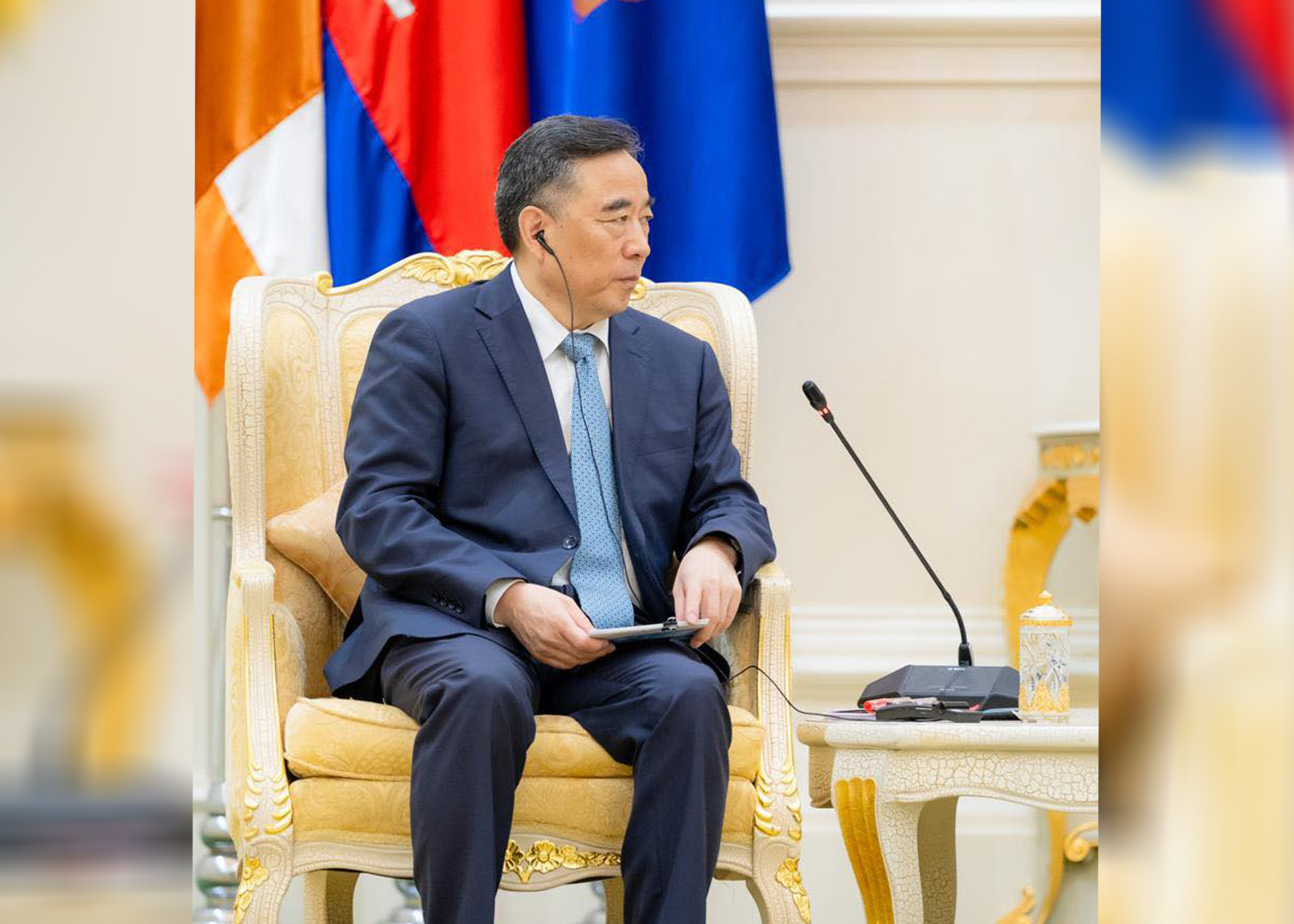 លោក សុង ហៃលាំង (Song Hailiang) ប្រធានក្រុមហ៊ុន China Communication Construction Company (CCCC)