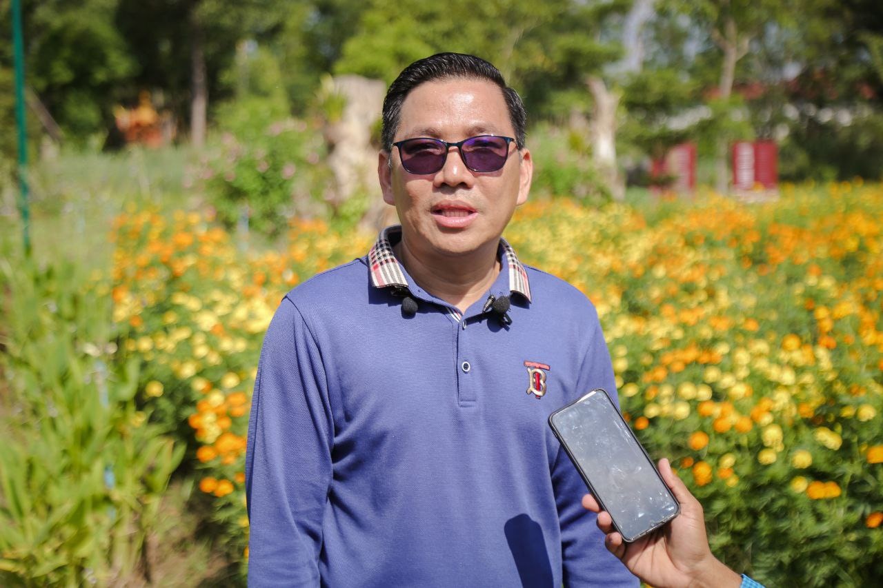 ឯកឧត្តម យិត ចាន់ដារដ្ឋ អគ្គនាយករងអាជ្ញាធរជាតិអប្សរា និងជាអ្នកទទួលបន្ទុករៀបចំសួន