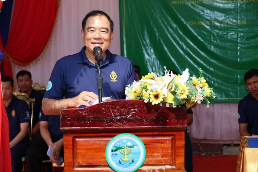 លោកទេសររដ្ឋមន្រ្តី លី ធុជ អនុប្រធានទី១ អាជ្ញាធរមីន