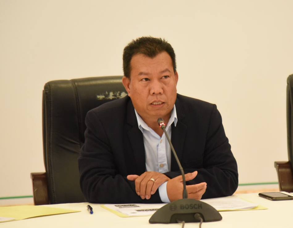 លោក ខ្វៃ អាទិត្យា អ្នកនាំពាក្យក្រសួងបរិស្ថាន