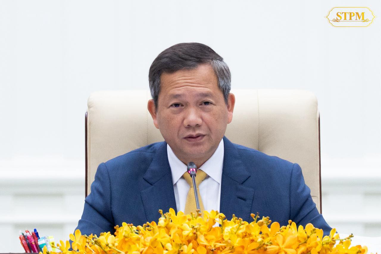 សម្ដេចធិបតី ហ៊ុន ម៉ាណែត នាយករដ្ឋមន្រ្តីនៃកម្ពុជា