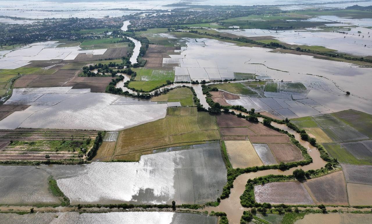 ប្រឡាយមួយខ្សែស្ថិតក្នុងគម្រោងព្រែកជីកហ្វ៊ូណន