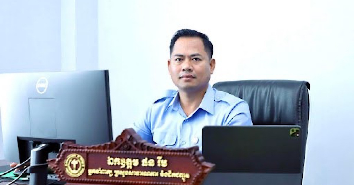 លោក ផន រឹម អ្នកនាំពាក្យ ក្រសួងសាធារណការ និងដឹកជញ្ជូន