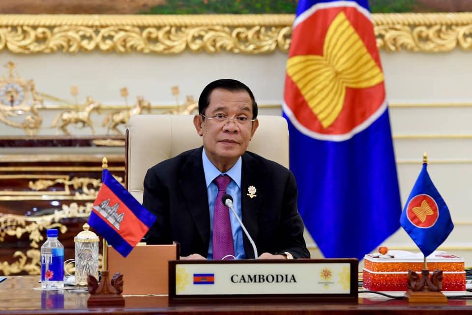 សម្តេចតេជោ ហ៊ុន សែន&nbsp;ប្រធានព្រឹទ្ធសភា