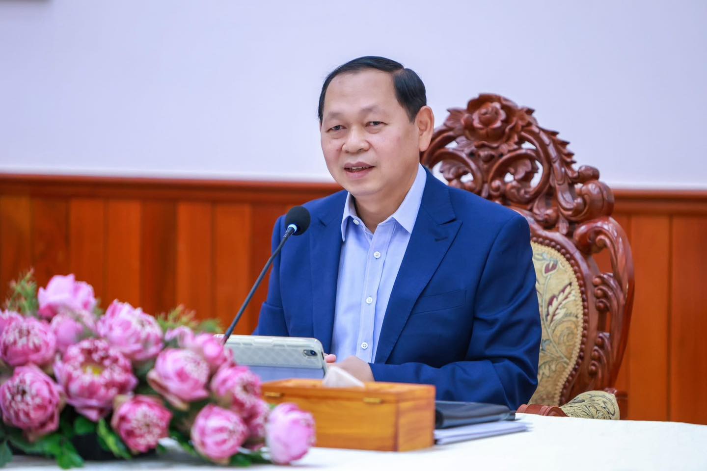 &nbsp;លោក ឆាយ ឫទ្ធិសែន រដ្ឋមន្ត្រីក្រសួងអភិវឌ្ឍន៍ជនបទ&nbsp;