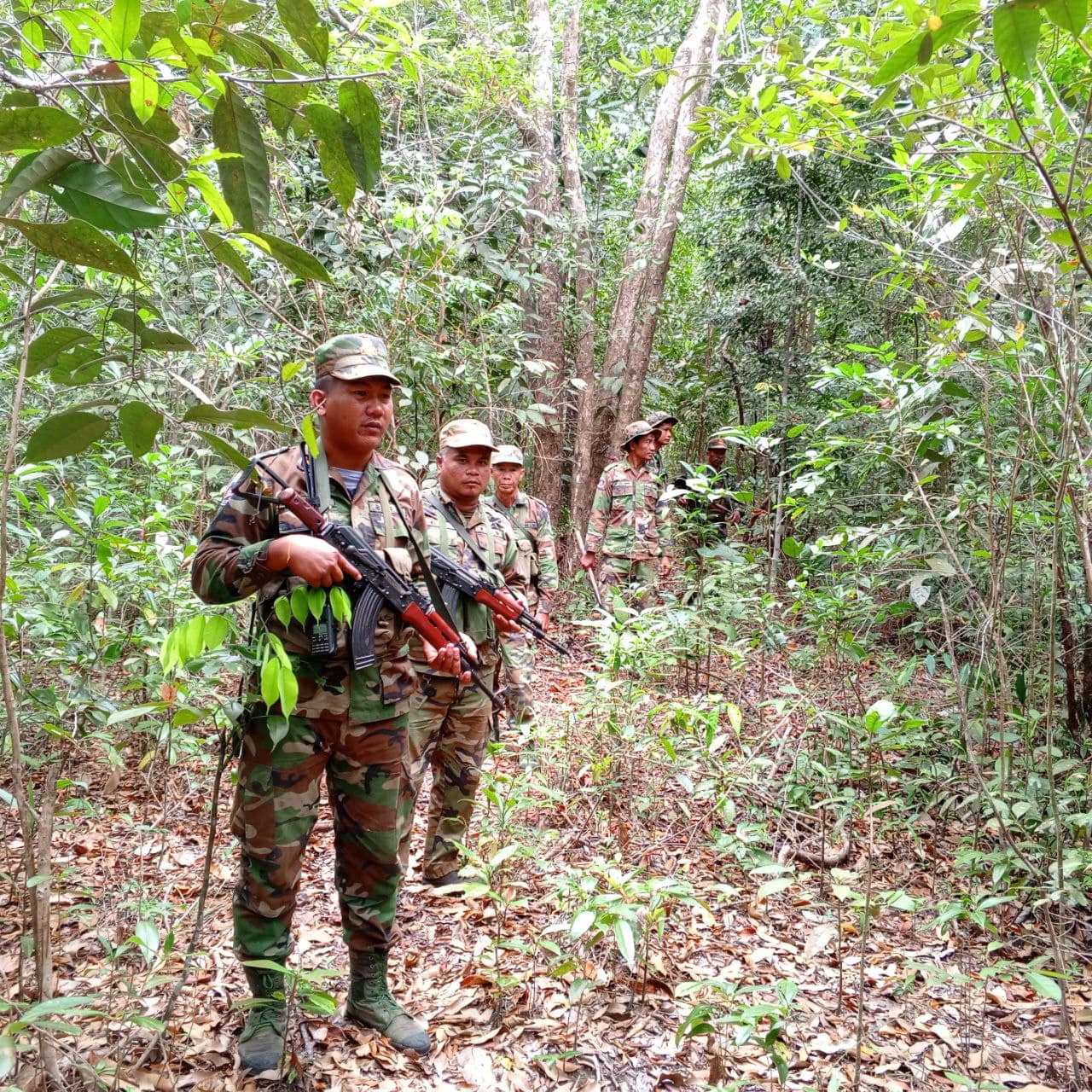 យោធាការពារព្រំដែនខេត្តកោះកុង