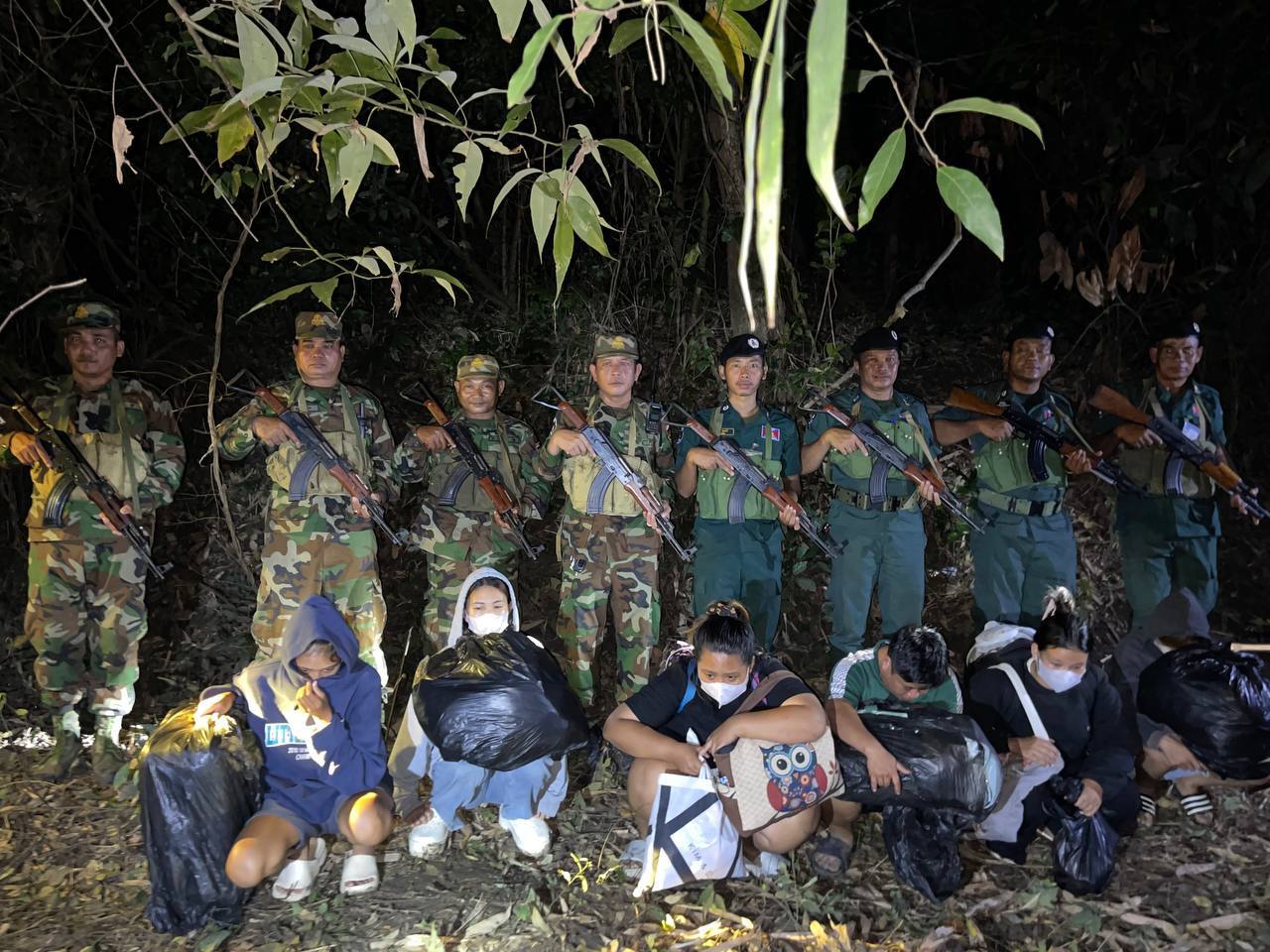 ស្ត្រីជនជាតិថៃលួចឆ្លងដែនចូលទឹកដីកម្ពុជា កាលពីយប់ថ្ងៃទី១៥កក្កដា ឆ្នាំ២០២៥