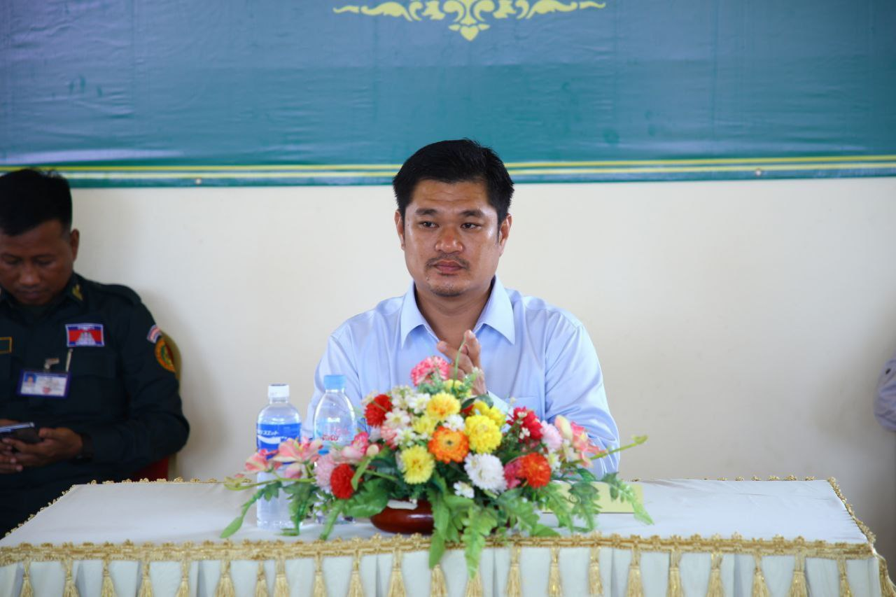 លោក លឹម សៀងហេង អភិបាល នៃគណៈអភិបាលក្រុងបាវិត&nbsp;