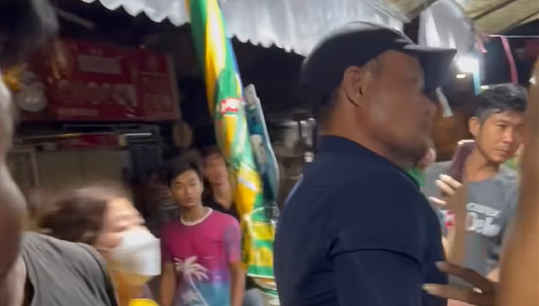 ពាក់មួកជាបុរសឈ្មោះ លាប ចត្រា ពេលទៅវ៉ៃស្រ្តីឈ្មោះ ចាប ចិន្តា