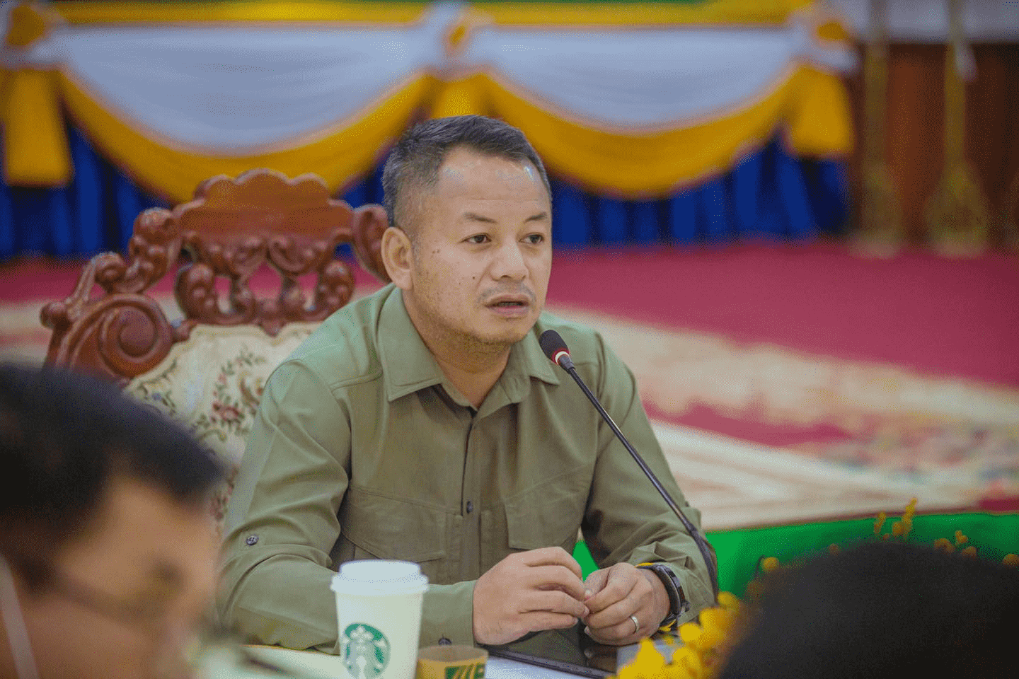 ឯកឧត្តម ទៀ សីហា&nbsp;អភិបាល នៃគណៈអភិបាលខេត្តសៀមរាប