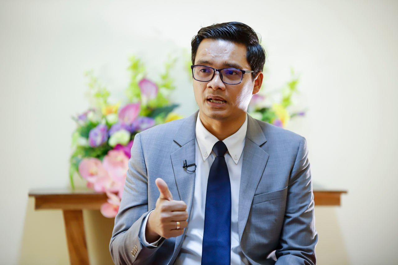 លោកស៊ុន មេសា អ្នកនាំពាក្យក្រសួងការងារ និងបណ្ដុះបណ្ដាលវិជ្ជាជីវៈ&nbsp;