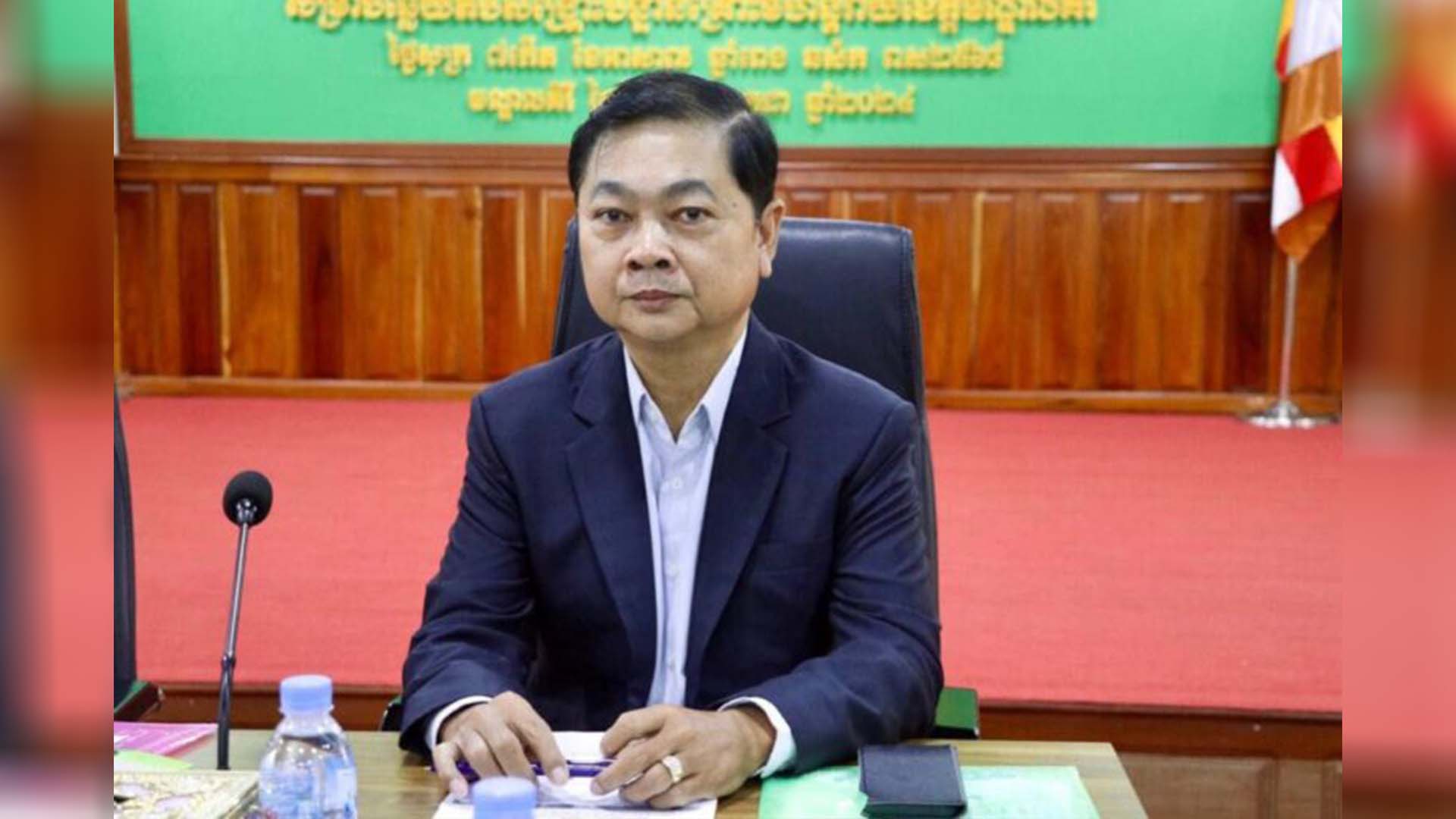 លោក សុទ្ធគឹម កុលមុនី អ្នកនាំពាក្យគណៈកម្មាធិការជាតិគ្រប់គ្រងគ្រោះមហន្តរាយ (NCDM)