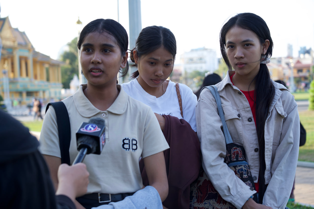 កញ្ញា អូន វេទិកា&nbsp;និស្សិតសាកលវិទ្យាល័យភូមិន្ទភ្នំពេញ