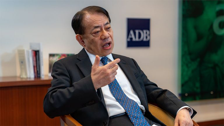 ប្រធាន ADB លោក Masatsugu Asakawa<br />