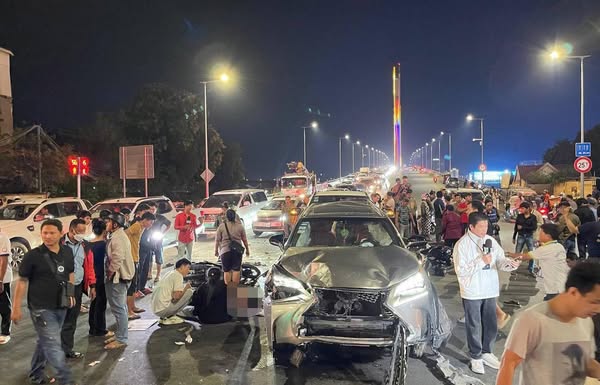 ហេតុការណ៍គ្រោះថ្នាក់ចរាចរណ៍មួយ ដែលកើតឡើងនៅរាជធានីភ្នំពេញ (រូបតំណាង)