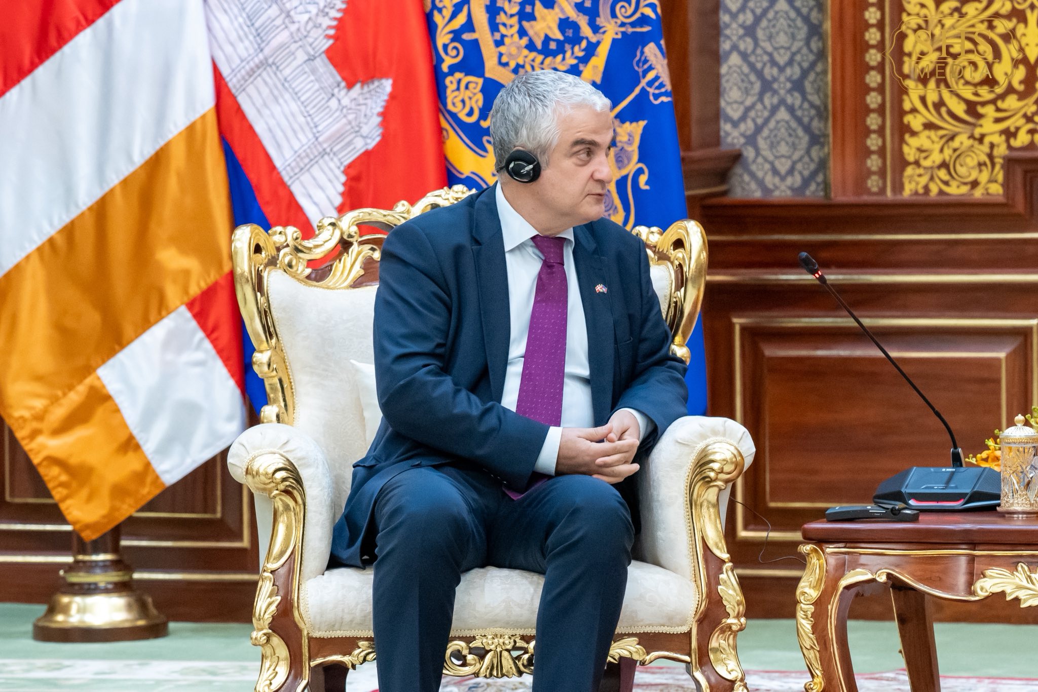 លោក ដែននី អានណាន (Danny Annan) ឯកអគ្គរាជទូតដាណឺម៉ាក ប្រចាំកម្ពុជា