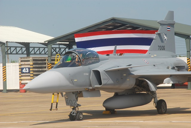 យន្តហោះចម្បាំង&nbsp;Saab JAS 39 Gripen&nbsp;