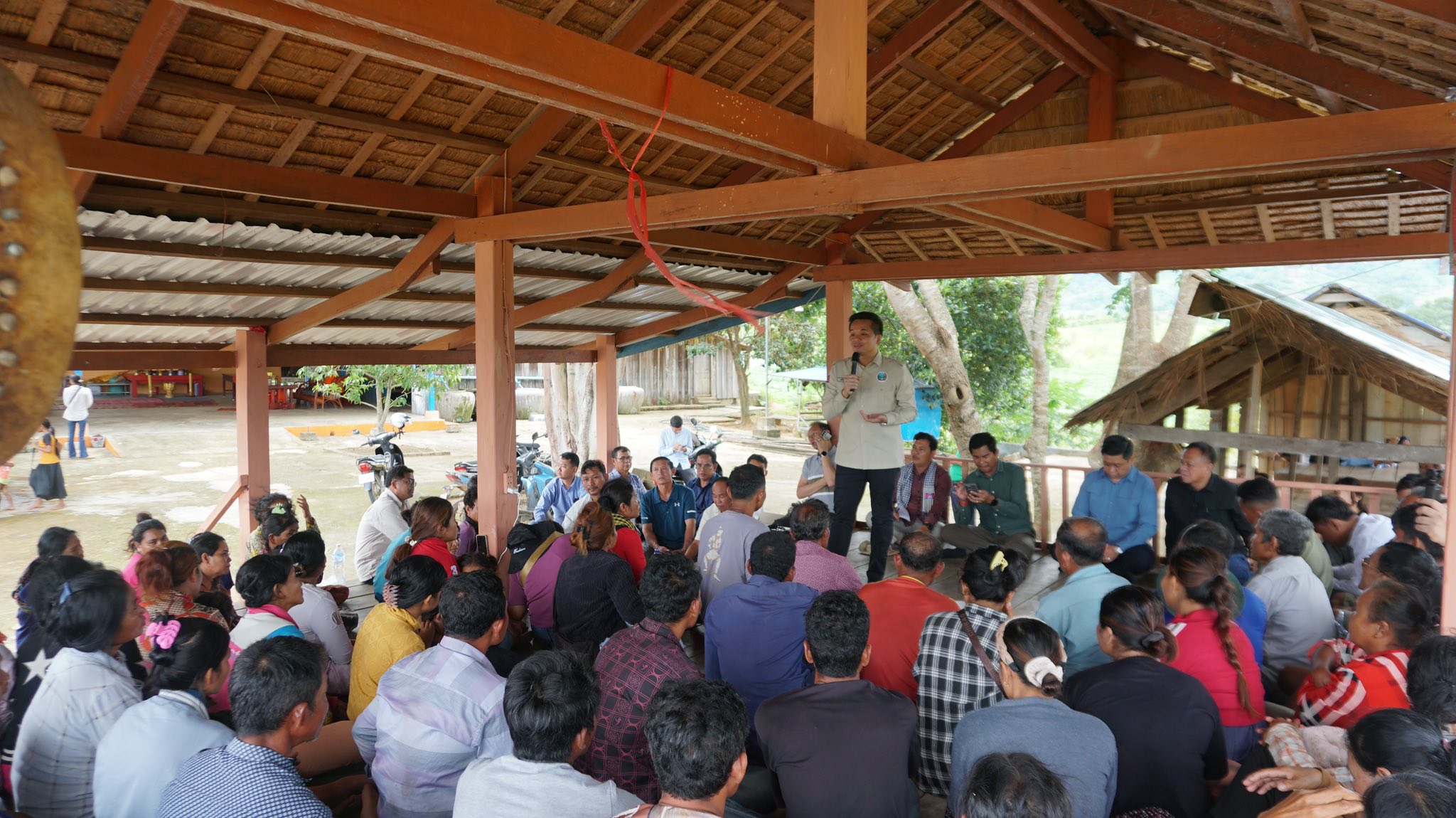 រូបភាពពីហ្វេសប៊ុកលោក ឃឹម ហ្វីណង់ អ្នកនាំពាក្យក្រសួងកសិកម្ម