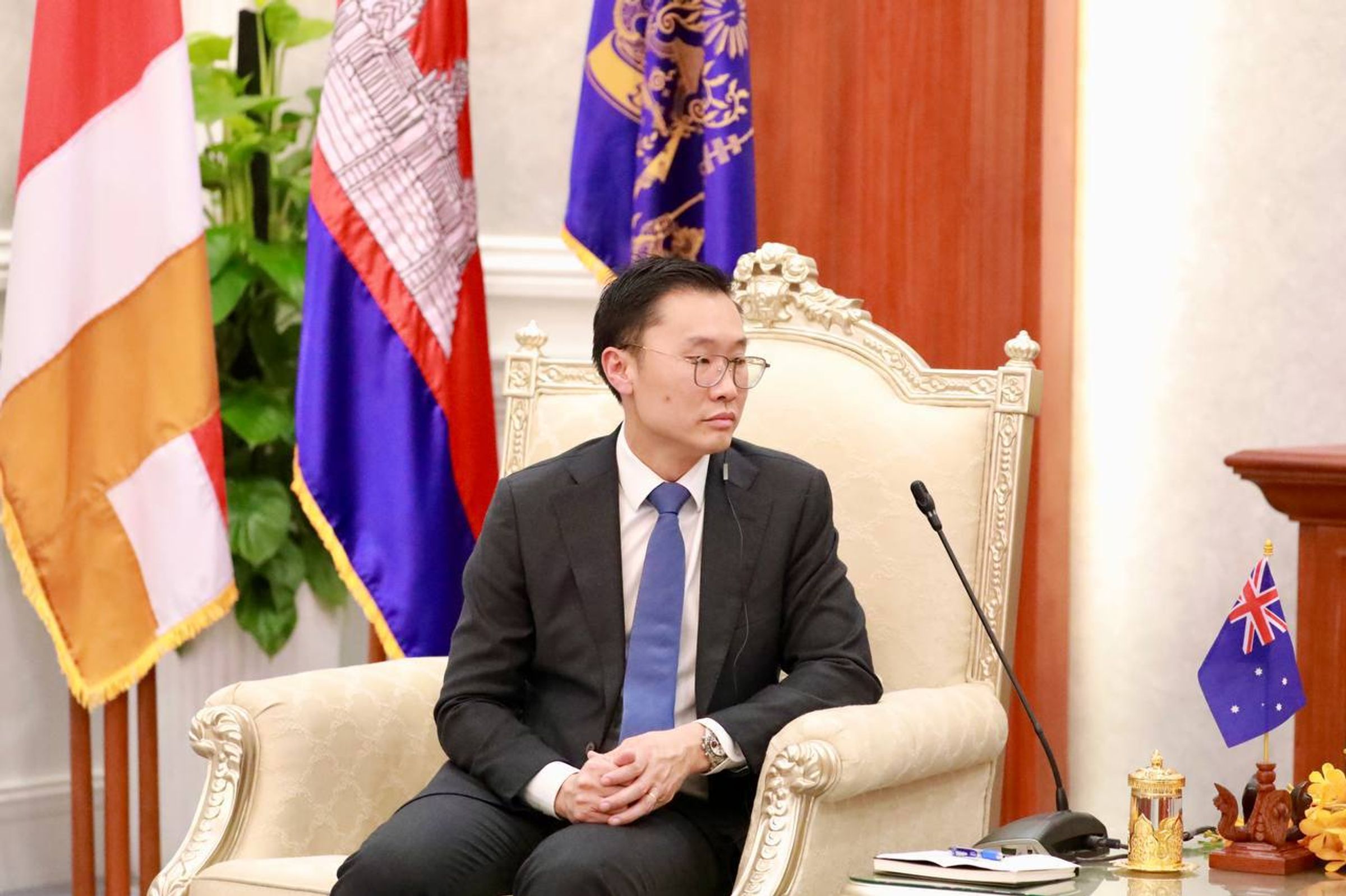 លោក Derek Yip ឯកអគ្គរាជទូតអូស្ត្រាលីប្រចាំកម្ពុជា