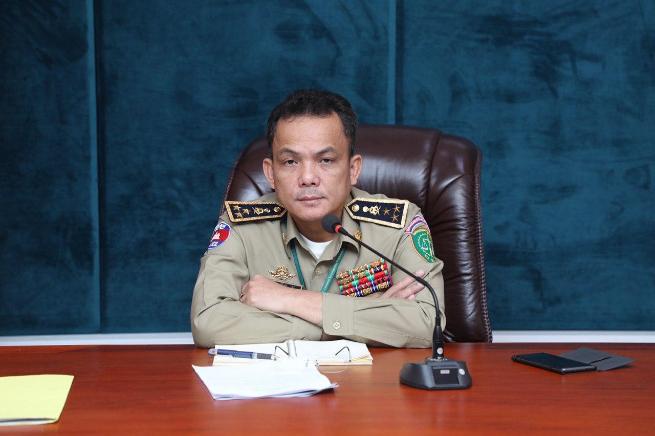លោកឧត្តមសេនីយ៍ឯក ង៉េង ជួ ប្រធាននាយកដ្ឋាននគរបាលព្រហ្មទណ្ឌ​