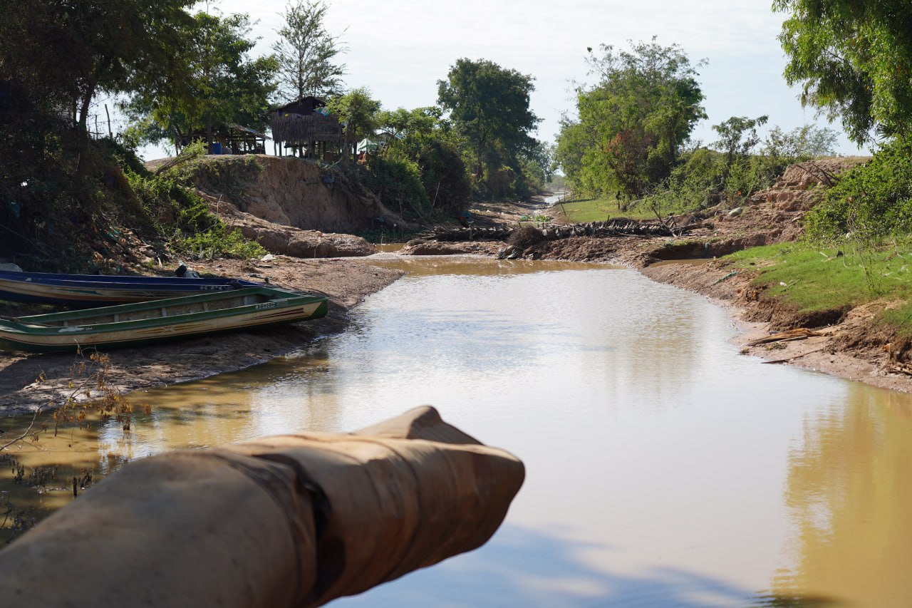 ប្រឡាយព្រះស្នែងដែលគ្មានទឹក ក្រោយលោក ឡាង សារូ ចុះហាមឃាត់