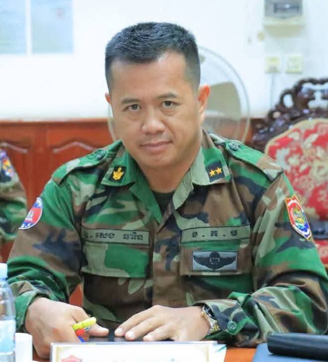 លោក ឧត្តមសេនីយ៍ទោ សេង ធារិន ប្រធានគណៈបញ្ជាការបង្ក្រាបបទល្មើស ក្នុងភូមិសាស្ត្របឹង ទន្លេសាប&nbsp;