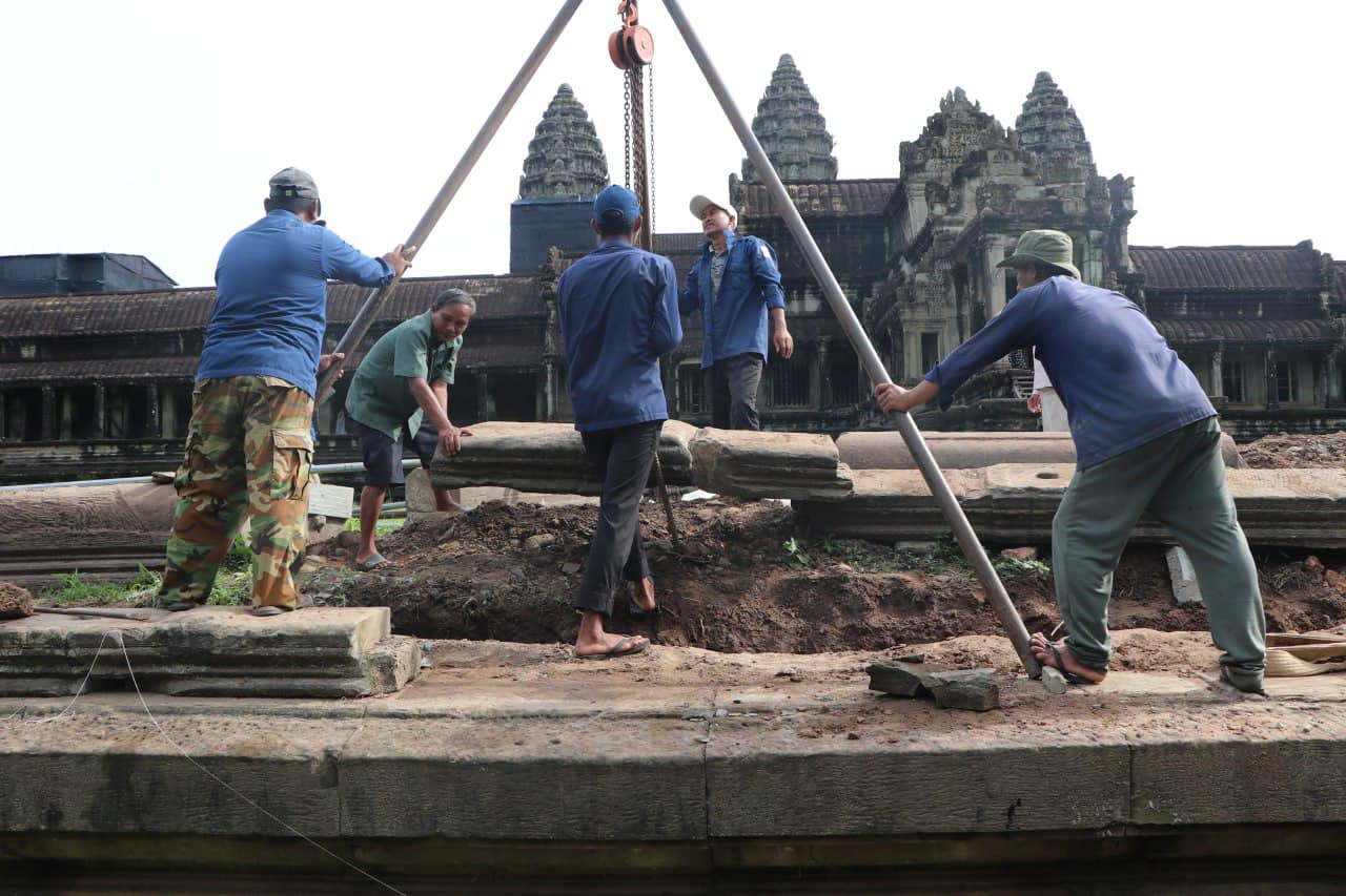 សកម្មភាពជួសជុលប្រាសាទកន្លងមក