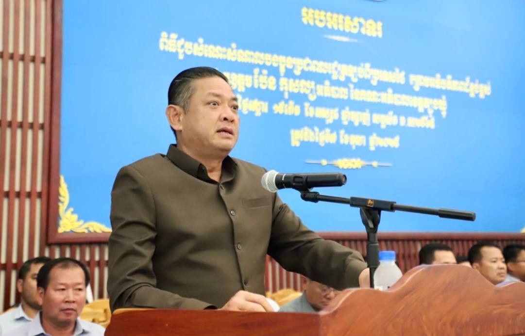 លោក ប៉ែន កុសល្យ អភិបាលនៃគណៈអភិបាលខេត្តត្បូងឃ្មុំ&nbsp;