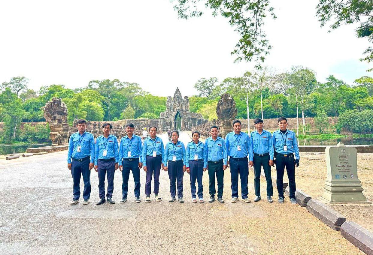 ទិដ្ឋភាពភ្នាក់ងារទេសចរណ៍នៅតំបន់អង្គរ។ ប្រភព៖ អាជ្ញាធរជាតិអប្សរា