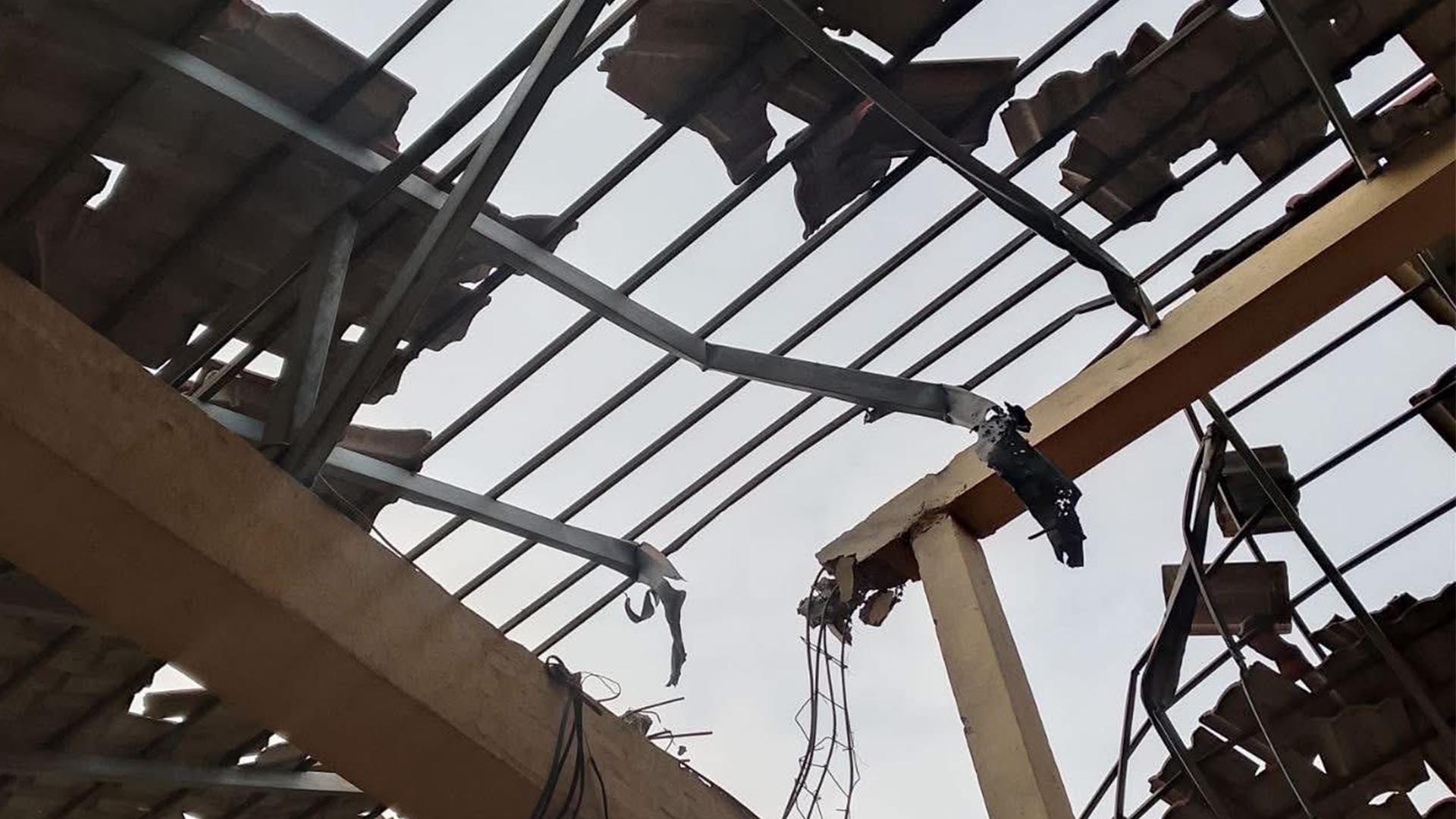 សាលារៀនខូចខាតដោយសាសង្គ្រាមព្រំដែនកម្ពុជា-ថៃ។