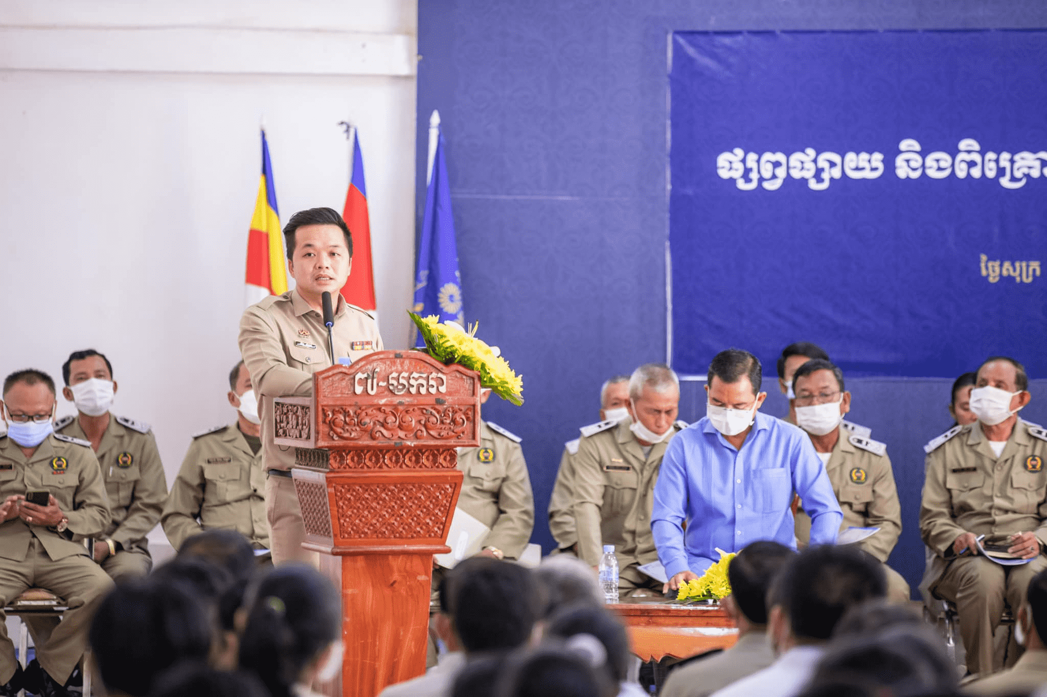 &nbsp;លោក ឃីម ហ្វីណង់ អភិបាលបាលស្រុកបន្ទាយស្រី 