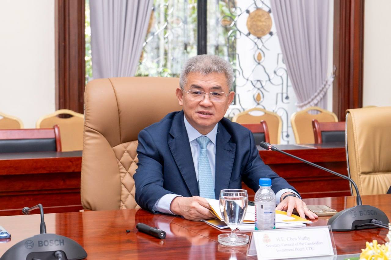 លោក​ ជា វុទ្ធី អគ្គលេខាធិការគណៈកម្មាធិការវិនិយោគកម្ពុជានៃក្រុមប្រឹក្សាអភិវឌ្ឍន៍កម្ពុជា