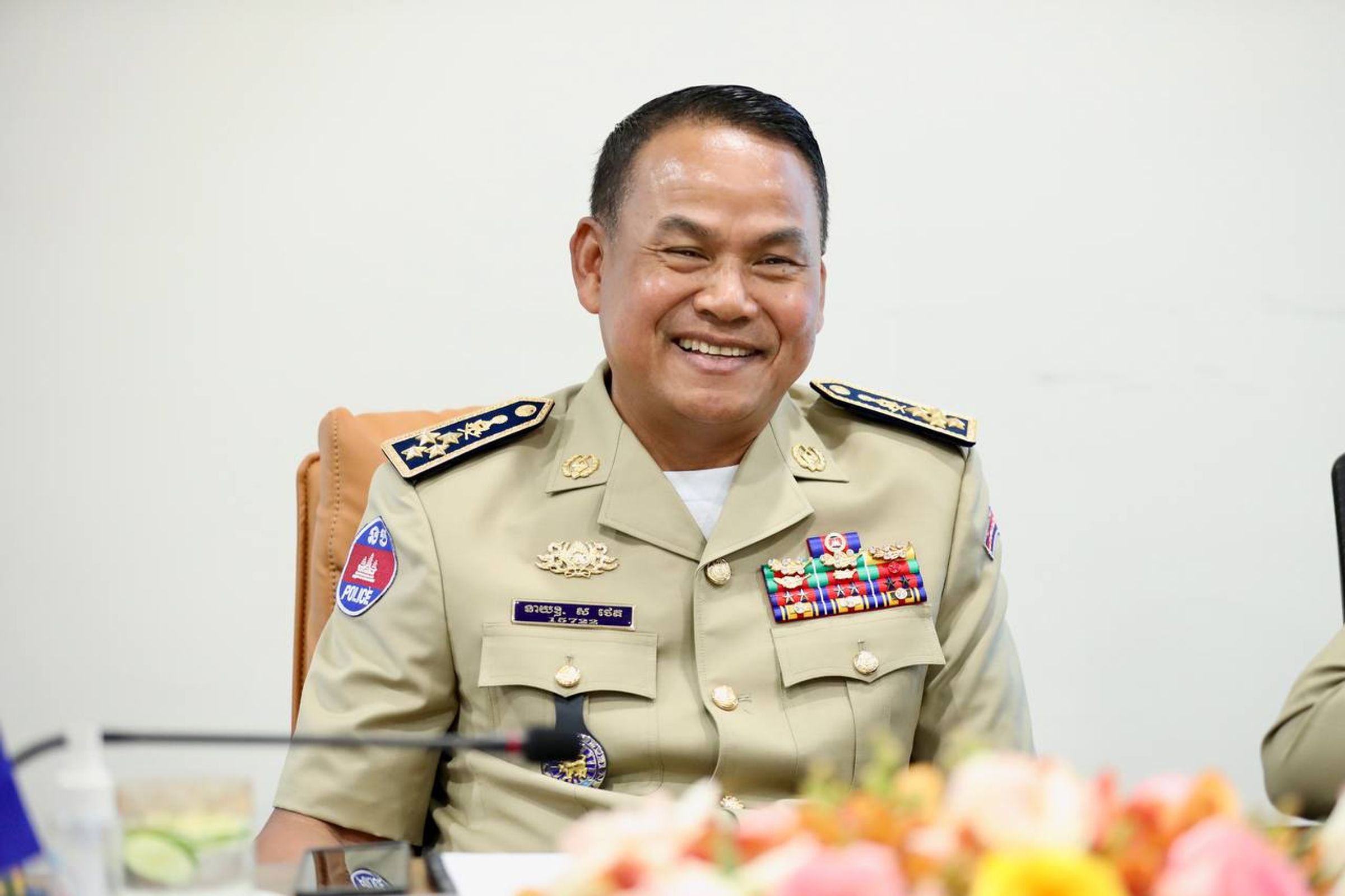 លោក ស ថេត អគ្គស្នងការនគរបាលជាតិ