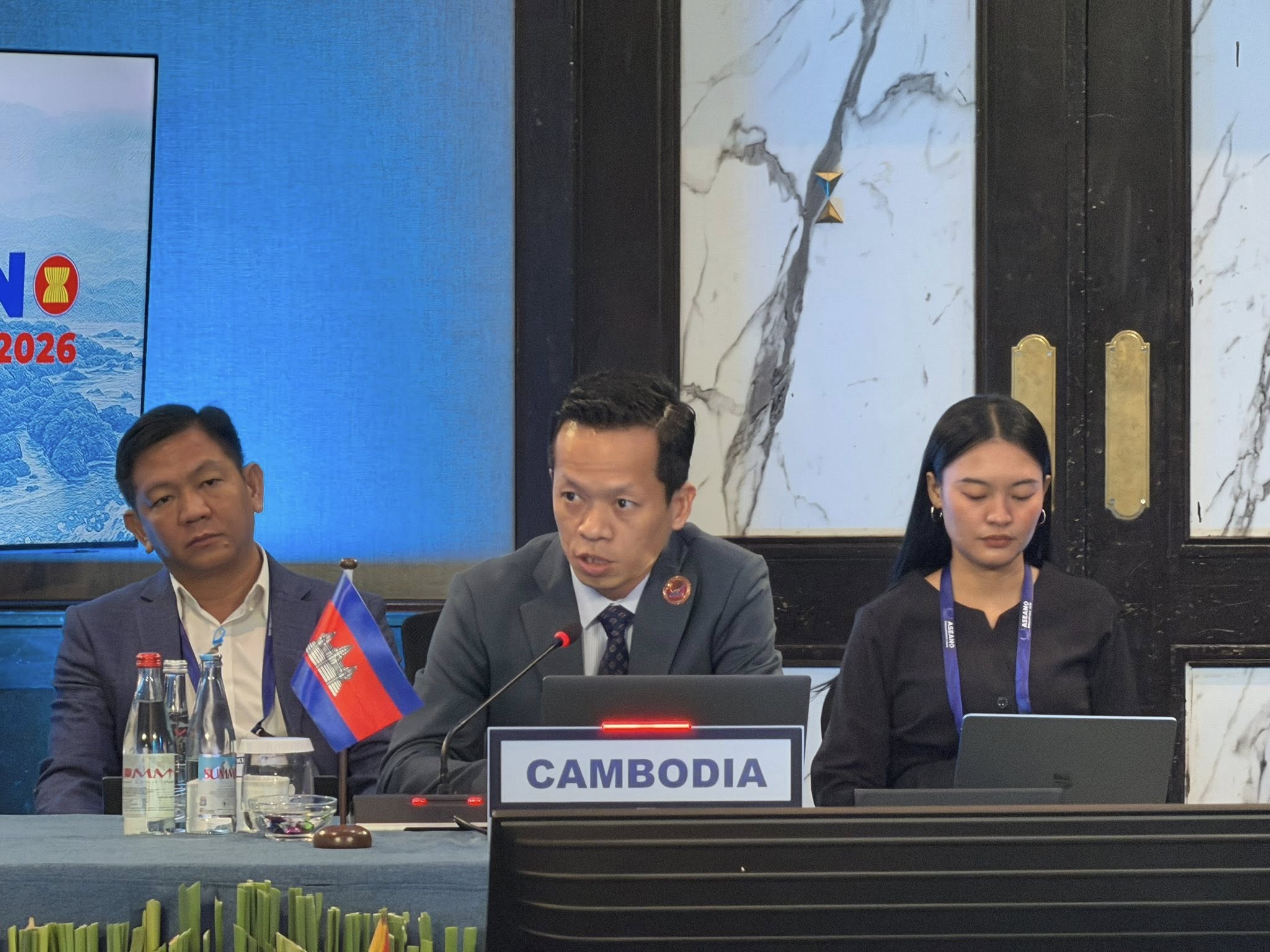 លោក ស្រ៊ាង ចិន្តា&nbsp;សមាជិកគណៈកម្មាធិការសិទ្ធិមនុស្សកម្ពុជា (គ.ស.ម.ក.)។ រូបភាព៖&nbsp;គ.ស.ម.ក.