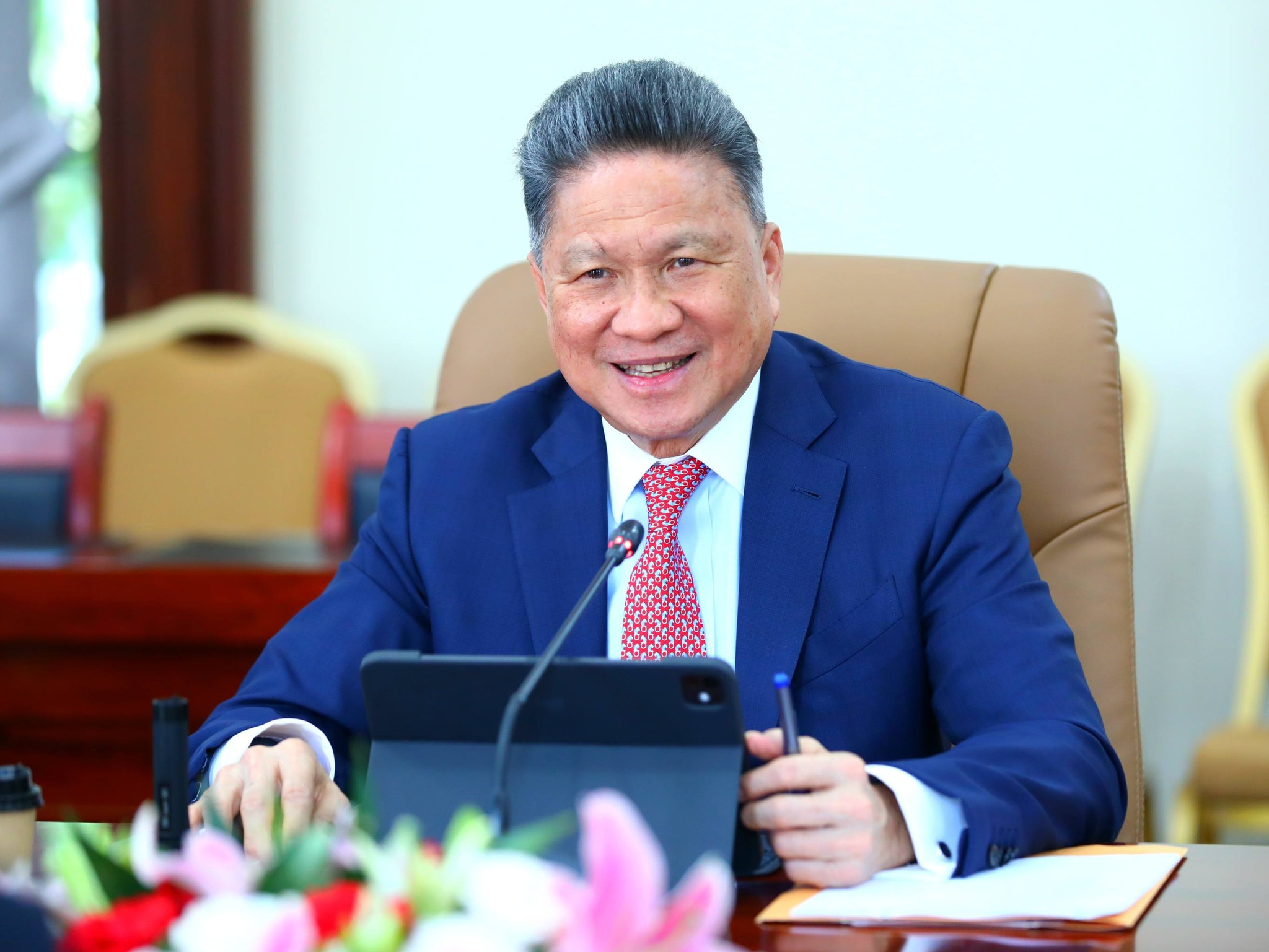 លោកឧបនាយករដ្ឋមន្រ្តី ស៊ុន ចាន់ថុល អនុប្រធានទី១ក្រុមប្រឹក្សាអភិវឌ្ឍន៍កម្ពុជា