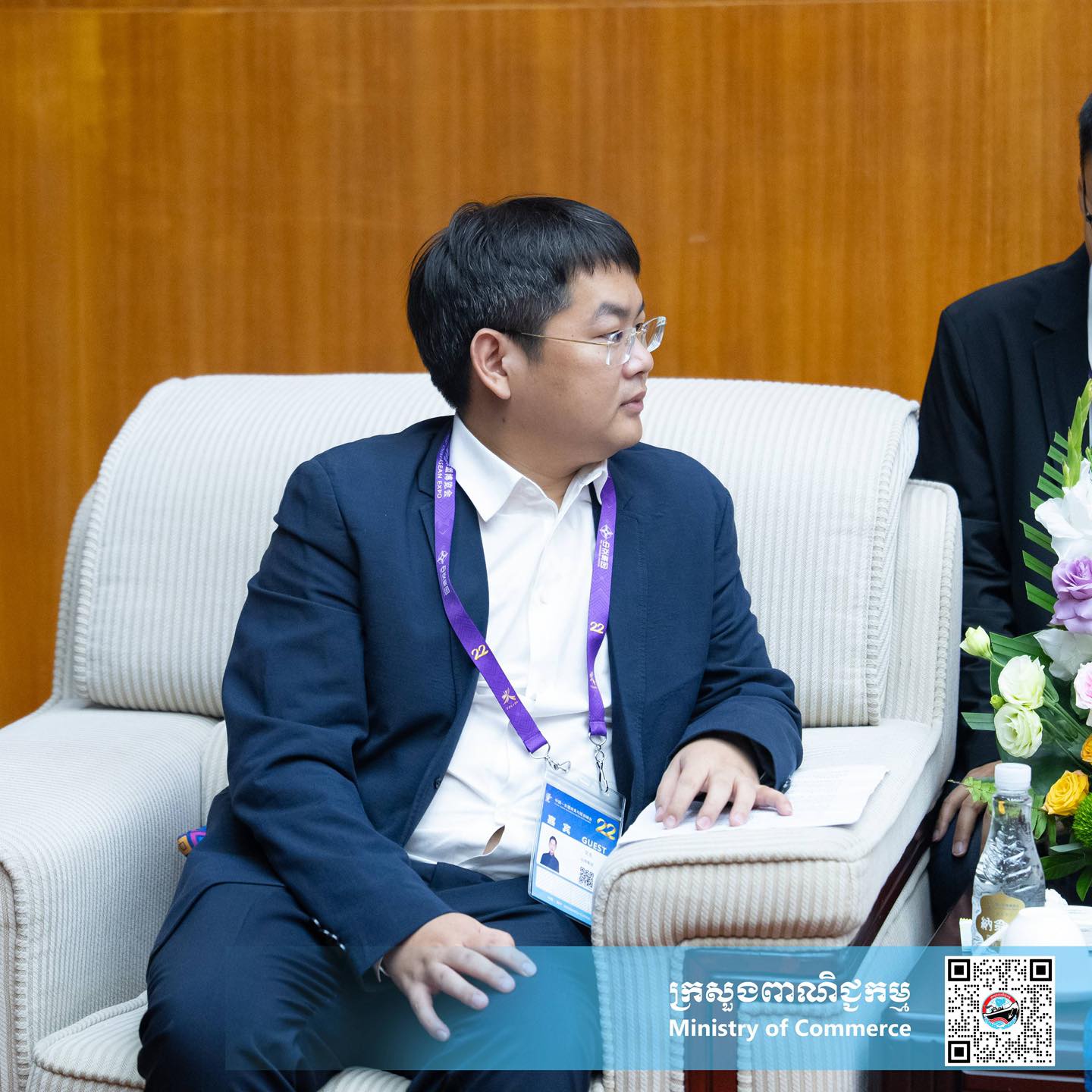 លោក វ៉ូ ដុង (Wu Dong) ប្រធានក្រុមហ៊ុន Yunhong Group